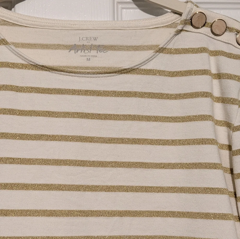 J. Crew Striped Long Sleeve Top